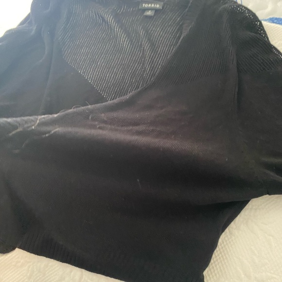 Torrid Black Women's Sweater - Picture 8 of 10
